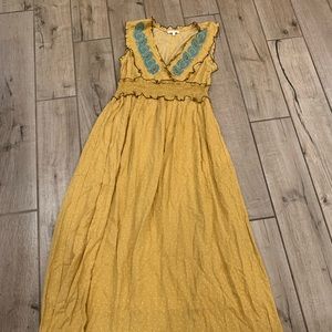 Mystree mustard dress